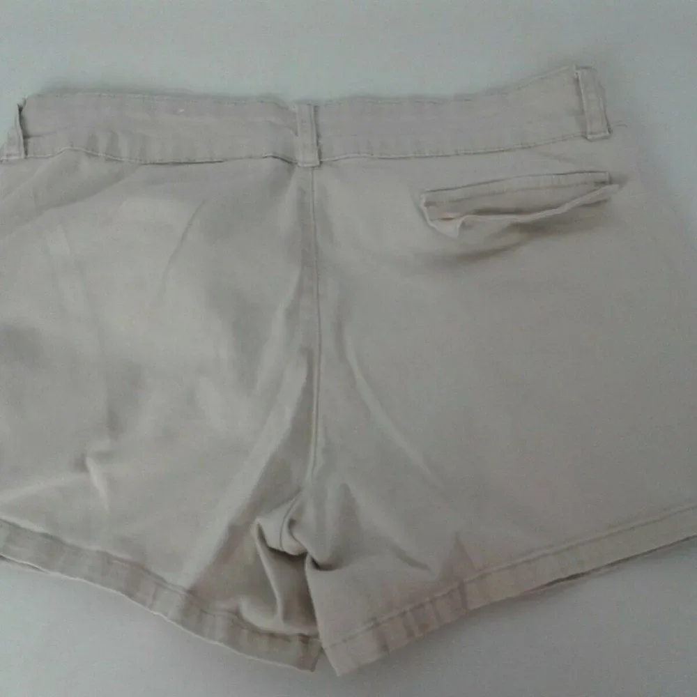 CREST JEANS‎ Stretchy Tan   Shorts Vented Sides 11 - Picture 3 of 8